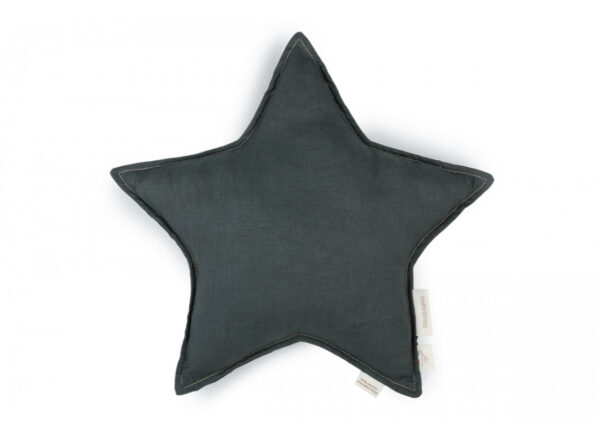 lin francais star cushion green blue