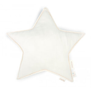 lin francais star cushion off white