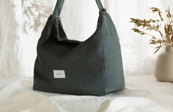 lin francais stroller bag green blue