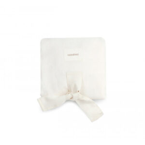 lin francais waterproof changing pad off white