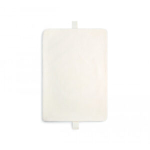 lin francais waterproof changing pad off white