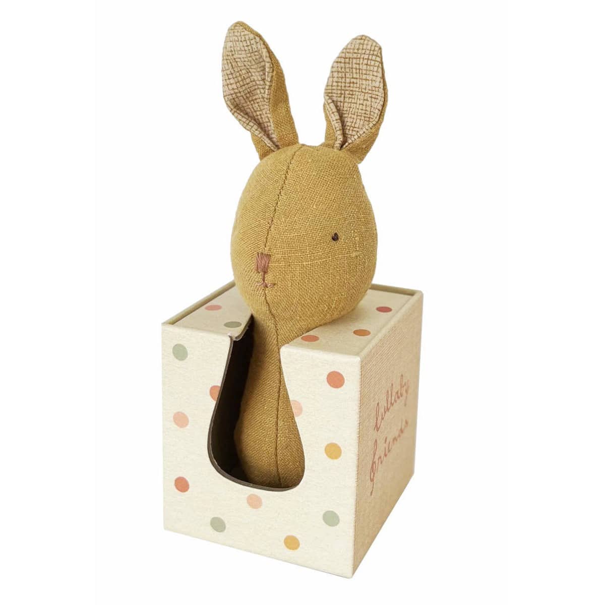 lullaby friends bunny rattle