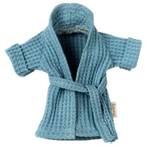 maileg bathrobe dusty blue