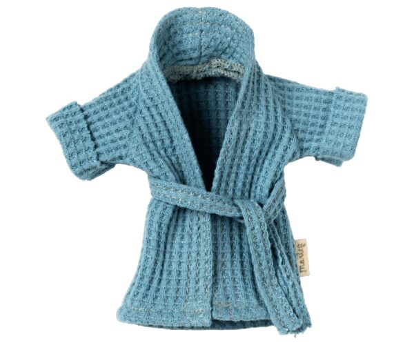 maileg bathrobe dusty blue