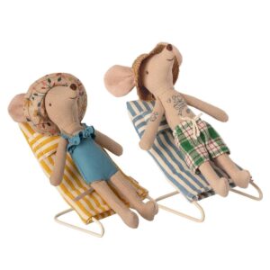maileg beach mice chair set toy look 2