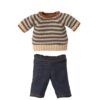 maileg blouse and pants for teddy dad