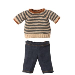 maileg blouse and pants for teddy dad