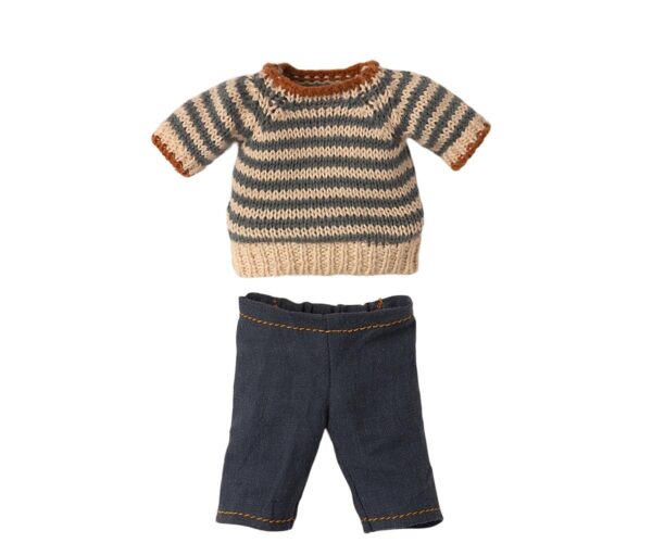 maileg blouse and pants for teddy dad