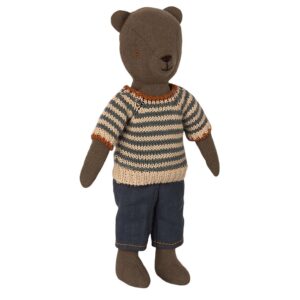 maileg blouse and pants for teddy dad look