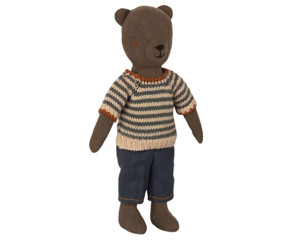 maileg blouse and pants for teddy dad look