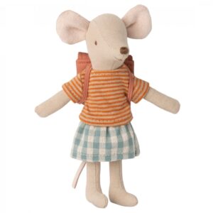 maileg clothes and bag big sister mouse old rose