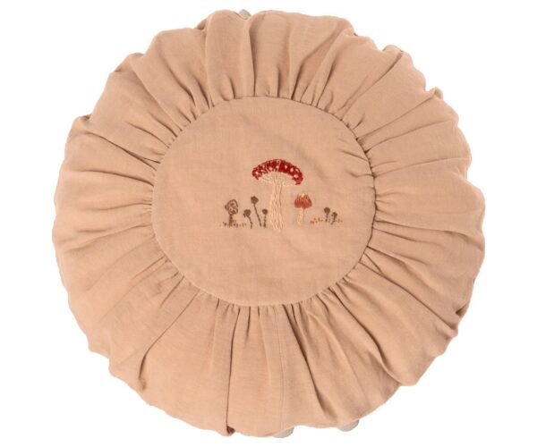 maileg cushion round large sand mushrooms