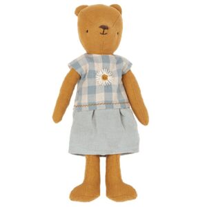 maileg dress for teddy mum with flower look