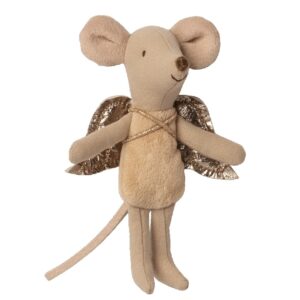 maileg fairy little angel mouse toy cream