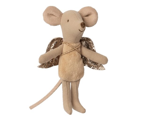 maileg fairy little angel mouse toy cream