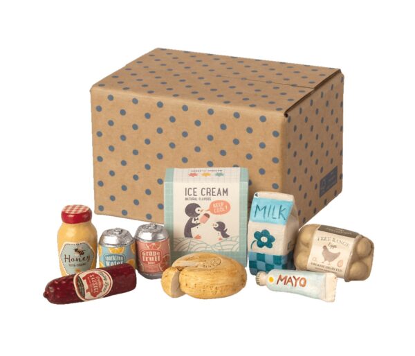 maileg grocery box