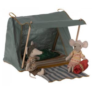 maileg happy camper tent mouse