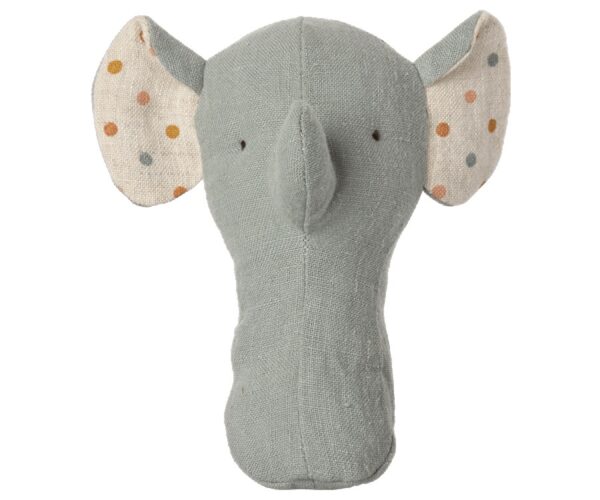 maileg lullaby friends elephant rattle