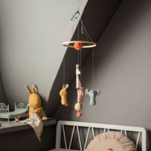maileg lullaby friends mobile look