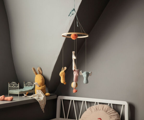 maileg lullaby friends mobile look