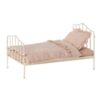 maileg maileg miniature bed toy mini purple