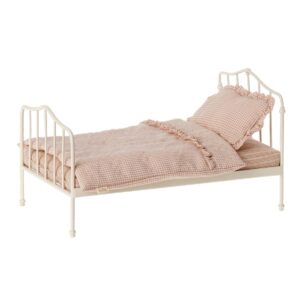 maileg maileg miniature bed toy mini purple