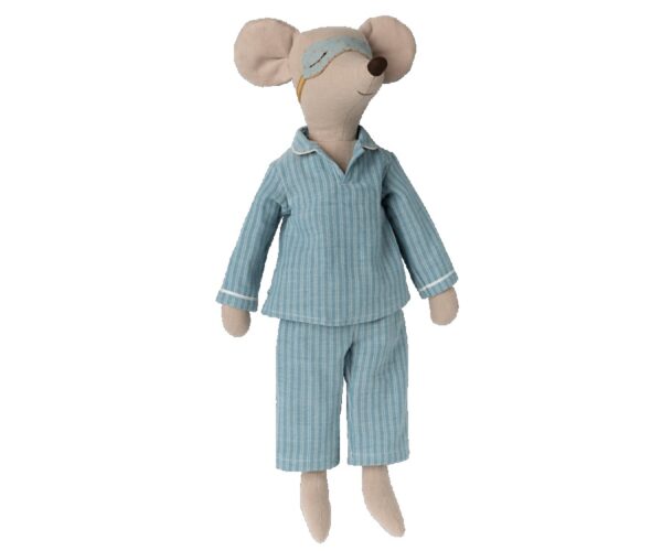 maileg maxi mouse toy pyjamas