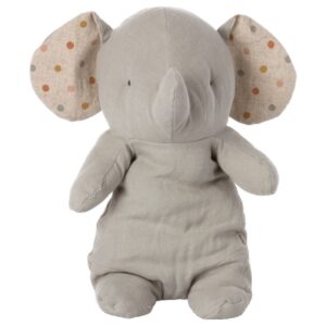 maileg medium elephant safari friends grey