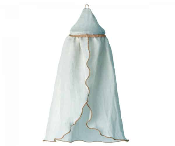 maileg miniature bed canopy mint