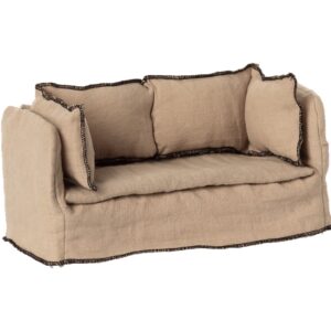 maileg miniature couch look 