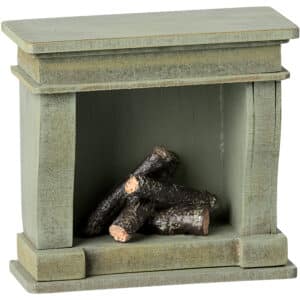 maileg miniature fireplace toy