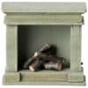 maileg miniature fireplace toy