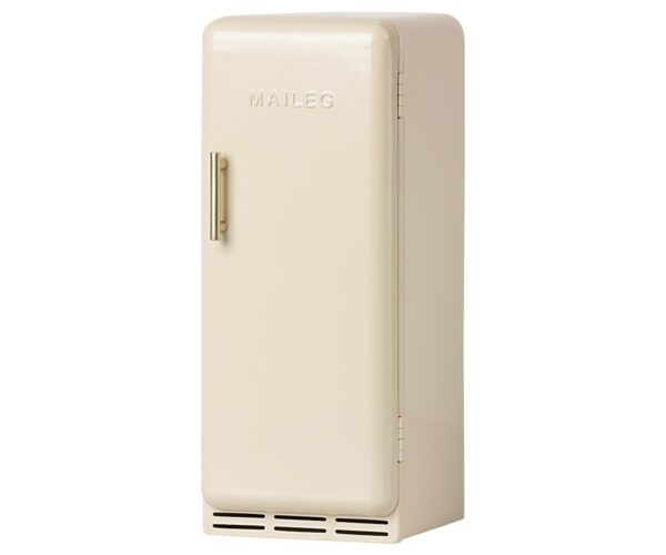 maileg miniature fridge toy off white