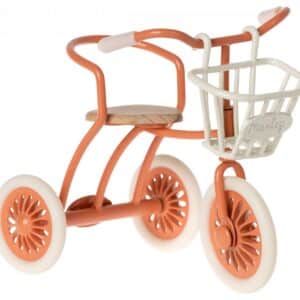 maileg mouse tricycle basket toy