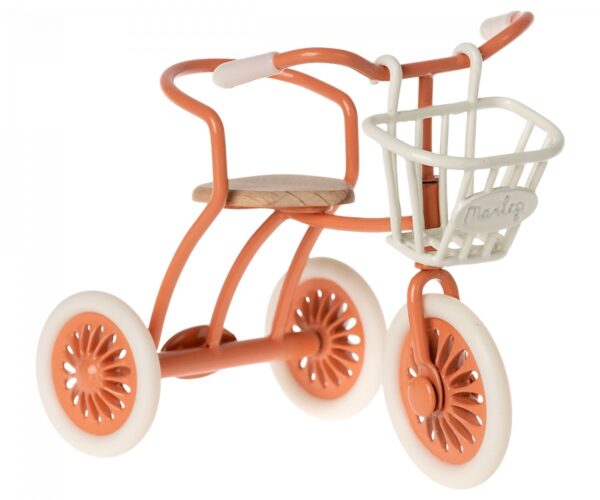 maileg mouse tricycle basket toy