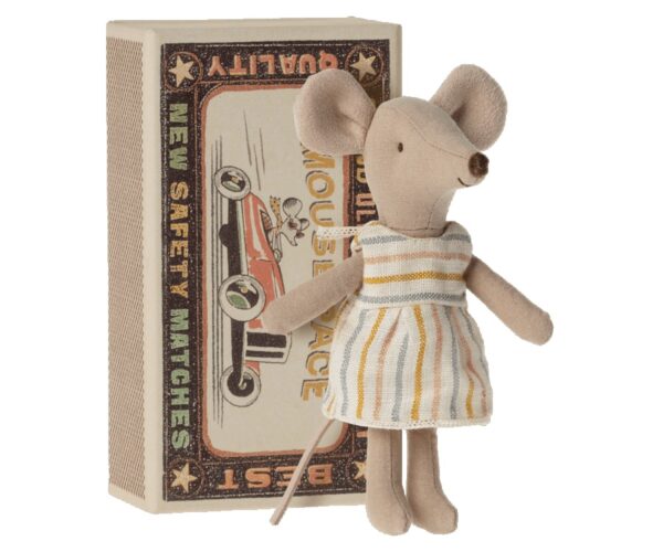 maileg mouse in matchbox big sister