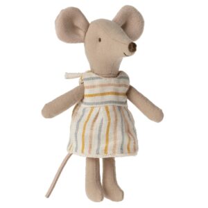 maileg mouse in matchbox big sister look