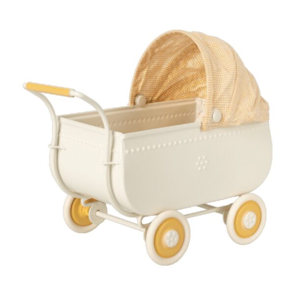 maileg pram toy micro yellow