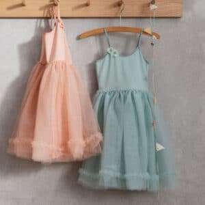 maileg princess tulle dress melon for 2 3 years