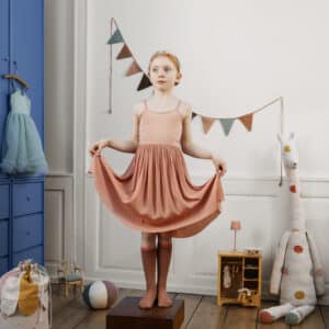 maileg princess tulle dress melon for 2 3 years