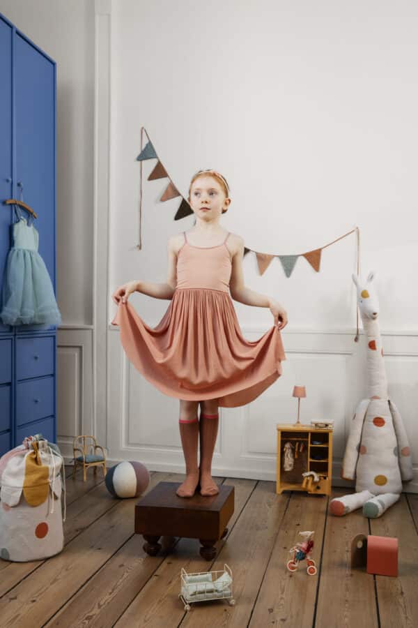 maileg princess tulle dress melon for 2 3 years