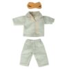 maileg pyjamas for dad mouse mint
