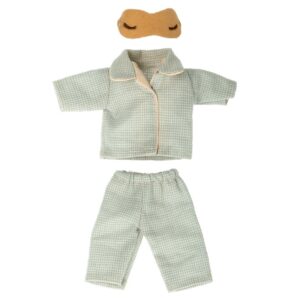 maileg pyjamas for dad mouse mint