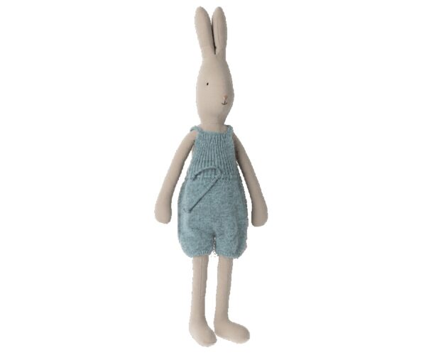 maileg rabbit size 4 toy knitted overalls