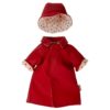 maileg rain coat with hat for teddy mum