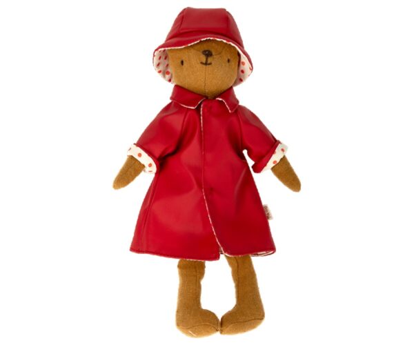 maileg rain coat with hat for teddy mum look1