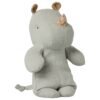 maileg small rhino safari friends pigeon blue