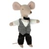 maileg waiter mouse toy