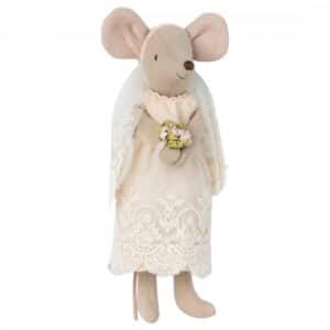 maileg wedding mice couple in box