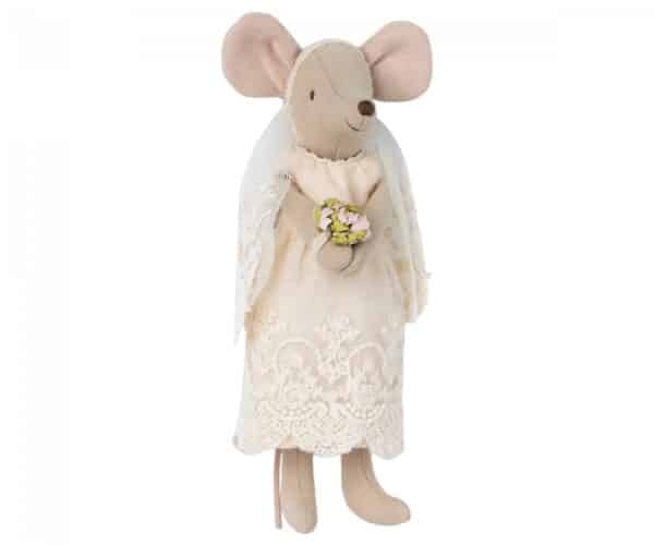 maileg wedding mice couple in box